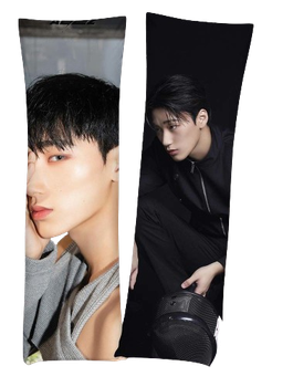 Подушка Дакімакура 150х50см Чхве Сан із Ейтіз ATEEZ K-pop Подушка з наволочкою двостороння(0166543)