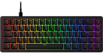 Клавіатура дротова HyperX Origins 2 65 Linear Red RGB USB Black (B4QS3AA)