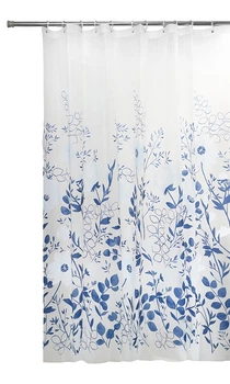 Штора для ванной комнаты TIANA KRAINE Flowers 180х200 см с 12 кольцами