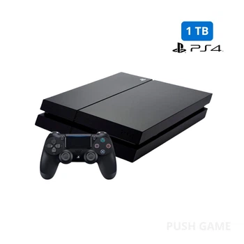 Игровая приставка Playstation 4 Fat 1TB Black Б/У "Комплект"