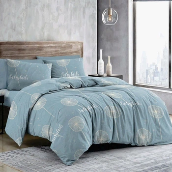 Комплект постільної білизни SoundSleep Fairy Blue бязь односпальний 140х215 см блакитний (2800004979481)