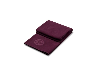 Йога-рушник для рук Manduka eQua Hand Towel Acai 67x40 см Темно-фіолетовий (23753)