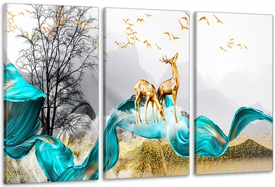 Картина модульна Art Dekors Олені 100х150 см ART-201 3A
