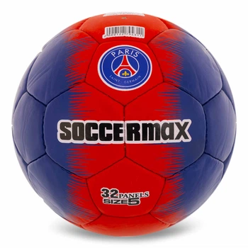 М'яч футбольний SOCCERMAX PARIS SAINT-GERMAIN FB-0047-823 №5 Різнокольоровий