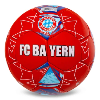 М'яч футбольний Ballonstar BAYREN FB-0047-791 №5 червоно-синій