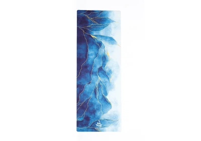 Замшевий килимок для йоги Sitara Midnight Marble RAO 183×68×0.3 см