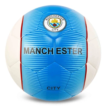 М'яч футбольний Ballonstar MANCHESTER CITY FB-7954 №5 біло-блакитний
