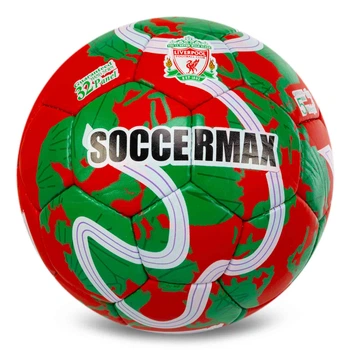 М'яч футбольний SOCCERMAX LIVERPOOL FB-0047-815 №5 Різнокольоровий