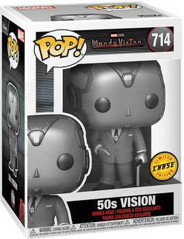 Фигурка Вижн (50-е) (CHASE-версия) — Funko Pop! MARVEL: WANDAVISION — 50S VISION #714 CHASE