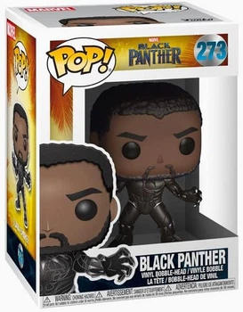 Фигурка Черная Пантера (без маски) — Funko Pop! MARVEL: BLACK PANTHER — UNMASKED BLACK PANTHER #273