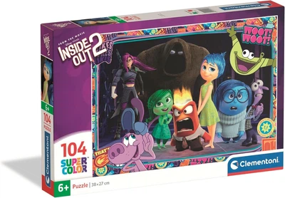 Пазл Clementoni: SuperColor — Disney Inside Out 2 / Думками навиворіт 2 (104 елементи) — 25073