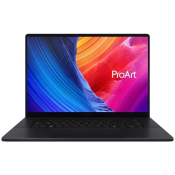 Ноутбук ASUS ProArt P16 (H7606WX-SE055X), AMD Ryzen AI 9 HX 370 / 16″ / Touch / OLED / 120 Гц / RAM 64 ГБ LPDDR5X / SSD 2 ТБ / AMD Radeon 890M + RTX 5090 / Windows 11 Pro / Чорний