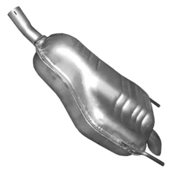Глушник Opel Astra H 1.8i 16V 03/04- Polmostrow (17.307) (858806)