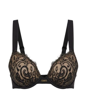 Купальний топ з пуш апом Beach Bunny S Чорний (B2549T7-black)