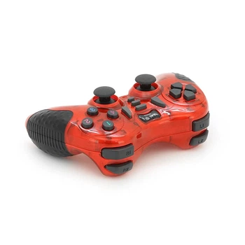 Геймпад бездротовий 7 в 1 для PC/PS1/PS2/PS3/PC360/TV/TV BOX/Android/Win10, живлення від 2*ААА(немає в помплекті), Red, Blister (UG-42280)
