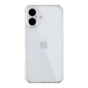 Чехол TPU Virgin Hard для iPhone 16 Plus, прозрачный силиконовый мягкий чехол для айфон 16 Plus Transparent