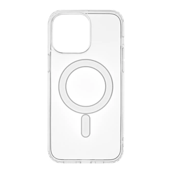 Чохол TPU Clear Case with Magsafe для iPhone 15 Pro Max Transparent