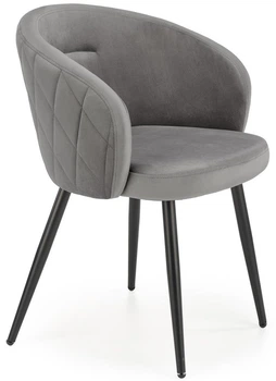 Krzesło do kuchni i salonu Halmar Krzesło K430 Popielate (V-CH-K/430-KR-POPIELATY) (5905248103399)