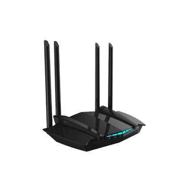 Маршрутизатор PIX-LINK LV-AC22 Wi-Fi роутер двухдиапазонный AC1200 до 1200 Мбит/с 2.4/5 ГГц Black