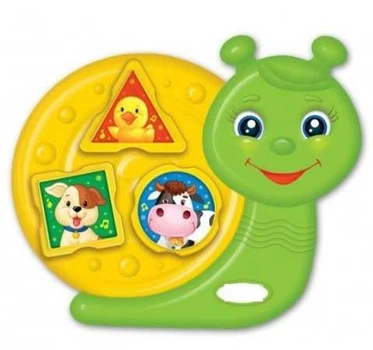 Музыкальная игрушка Улитка музыка стихи фразы
