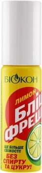 Освіжувач для порожнини роту Біокон «Бліц-фреш» лимон, 25 мл