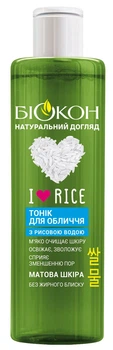 Тонік для обличчя Біокон I love rice 200 мл