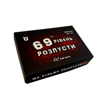 Настільна гра "69-й рівень розпусти" ТОЧКА GAMES TG002UA 69 карток