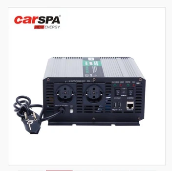 Інвертор Carspa CPS 600 з автоматичним зарядним пристроєм з чистою синусоїдою струм заряду 10 А