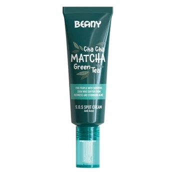 Локальный крем против акне "Матча" Beany, 15 мл