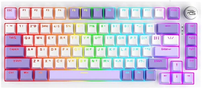Клавиатура Proove Gaming Coupe (Ukraine Layout) White Purple 327450