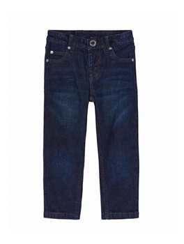 Джинси Slim Fit з підтяжками для хлопчика Lupilu LYCRA® 458367-1 116 см (5-6 years) темно-синій