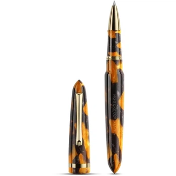 Ручка роллерная Montegrappa VENETIA Havana Amber GT RB ISVENRAO