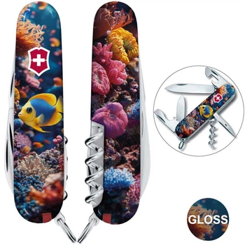 Швейцарский складной нож 91мм Victorinox SPARTAN DESIGN 1.3603.R2010pk