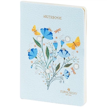 Блокнот Axent TR, Secret Garden 1 8711-1-A-TR, А6, 60 листів, клітка, м'яка обкладинка