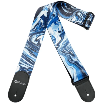 Ремень для гитары DiMarzio Steve Vai Print Blue Universe (DD3140)