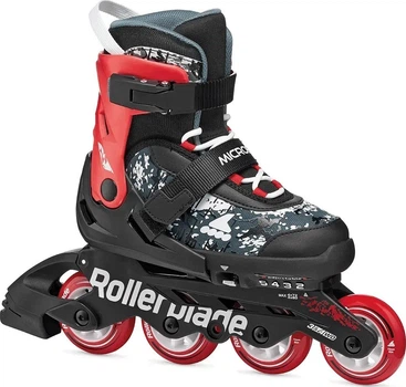 Ролики Rollerblade Microblade SL 28-32 Black/Red (1012-86B0751540-ND01-28-32)
