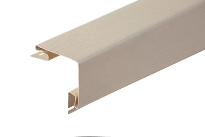 Планка сайдинга ПВХ FaSiding наружный угол Standard/BlockHouse Какао 3.05 м