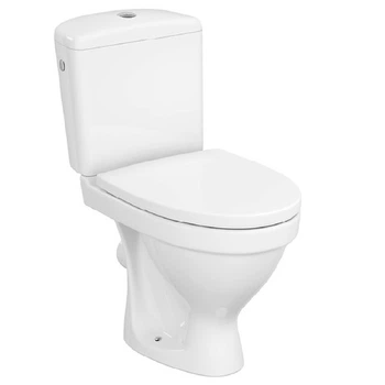 Компакт Cersanit 802 ЭКО SIMPLEON 010 3/6 с крышкой полипропилен (UA)