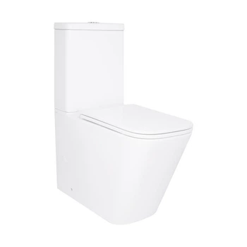 Унітаз підлоговий Qtap Tern Ultra Quiet безобідковий із сидінням Soft-Close QT17222175AUQ1W White