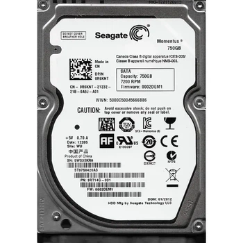 Жесткий диск Seagate Momentus 7200.5 750Gb 7200 об/мин 6 Gbit/s (ST9750420AS) - Б/У