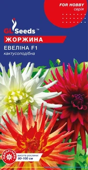 Насіння Жоржини Евеліна 0,25г For Hobby TM GL Seeds