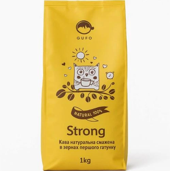 Кофе зерновой Gufo Strong 1кг