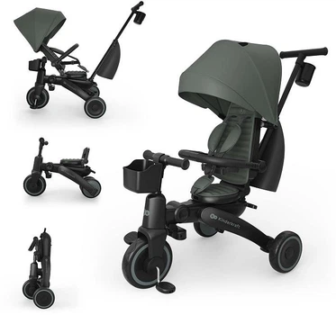Детский 3-колесный велосипед Kinderkraft Jazz 3 Green, 5902533929993
