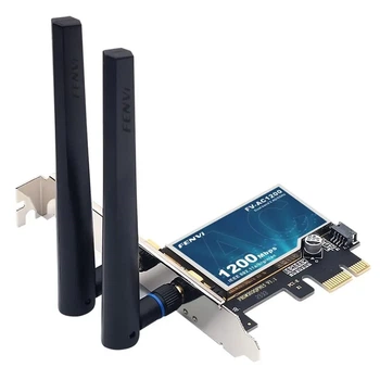 Wi-Fi адаптер Fenvi FV-AC1200 Мб/с PCI-E 2.4/5GHz + Bluetooth 4.0!