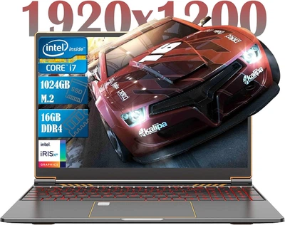 Ноутбук 16" PINSTONE ANL5-I7 Gaming Intel Core i7-1195G7 RAM 16GB SSD 1TB Windows 11 (UKR) Б/В