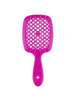 Щітка для волосся JANEKE SUPERBRUSH неоново-рожева