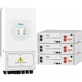 Система хранения энергии Deye SUN-6K-SG05 6kW + 3 АКБ SE-G5.1 Pro-B 15.3 kWh (51.2V/100Ah/5120Wh) [159312]