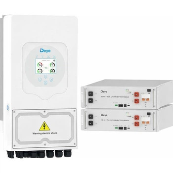 Система хранения энергии Deye SUN-6K-SG05 6kW + 2 АКБ SE-G5.1 Pro-B 10.2 kWh (51.2V/100Ah/5120Wh) [159311]