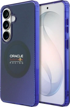 Чохол Red Bull Double Layer Blended Lines MagSafe для Samsung Galaxy S26 Blue (RBHMS26S24HGDSV)