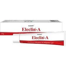 Гель від акне ЕЛЕКЛІН-А з кліндаміцином та адапаленом Eleclin-А 15г